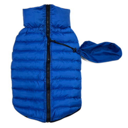 pocketable reversable puffer