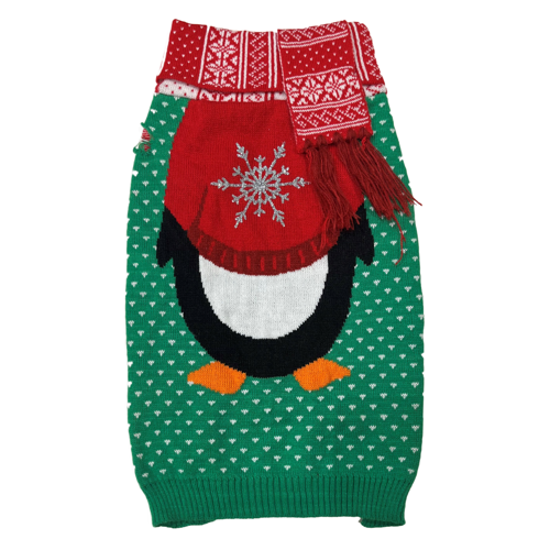 Penguin Sweater with Scraf